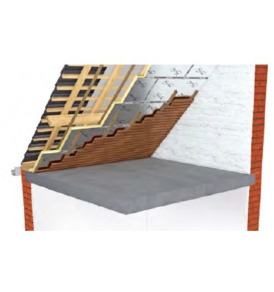 Recticel Eurowall, cienka płyta PIR do termoizolacji poddasza lub muru trójwarstwowego